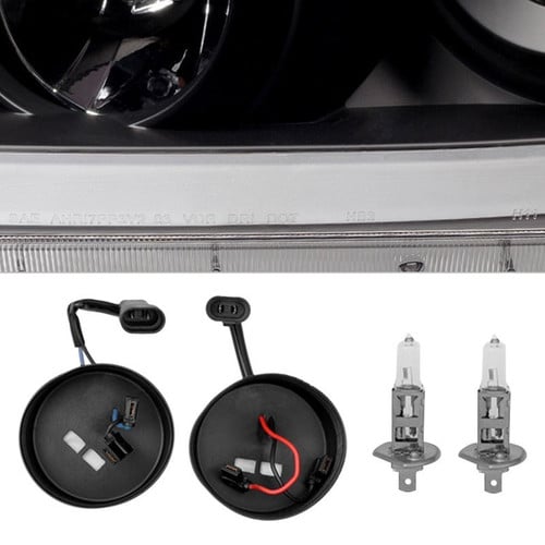 Spyder® PRO-JH-TTU07-LED-BK - Driver and Passenger Side Black LED