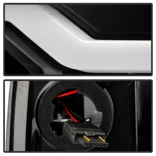Spyder® PRO-ON-DR94-FLED-BK - Driver and Passenger Side Black