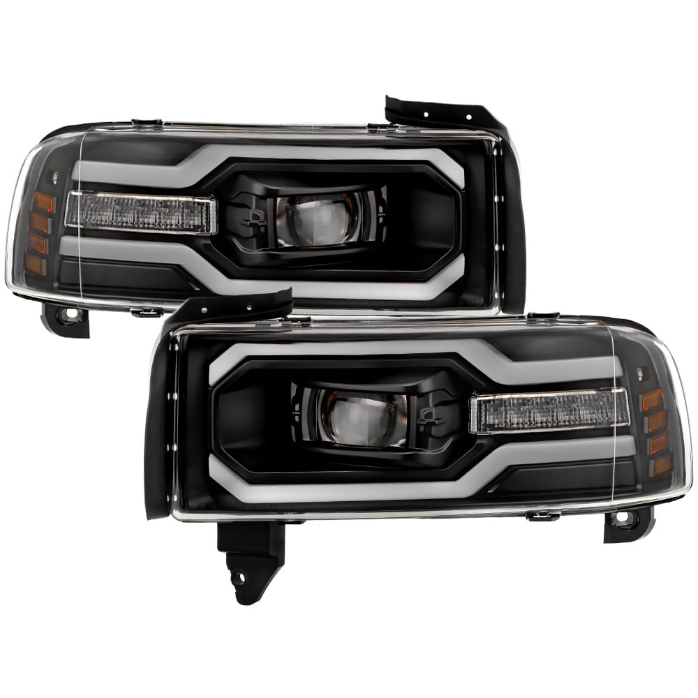 Spyder® PRO-ON-DR94-FLED-BK - Driver and Passenger Side Black