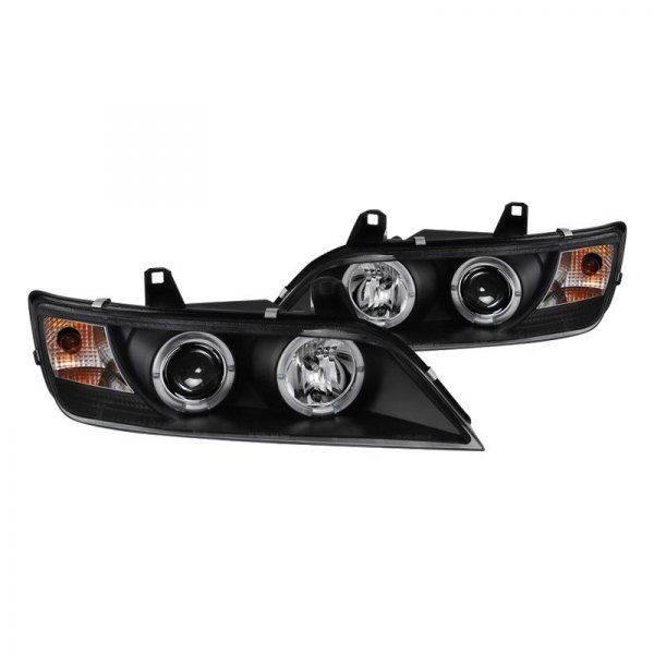 Spyder® - Black LED Halo Projector Headlights, BMW Z3