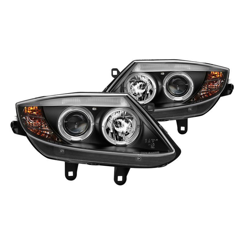 Spyder® PRO-YD-BMWZ403-HID-BK - Black LED Halo Projector Headlights