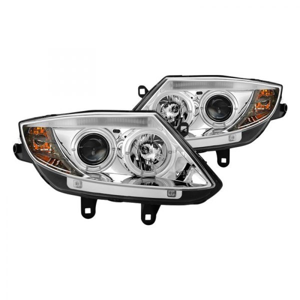 Spyder® - Chrome LED Halo Projector Headlights, BMW Z4