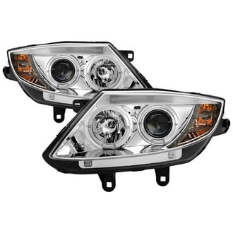 Spyder® - Signature Series Driver and Passenger Side Chrome LED Halo Projector Headlights