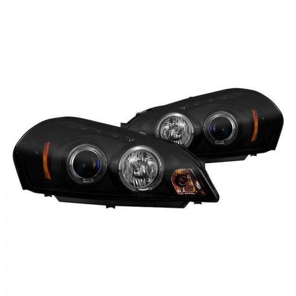 Spyder® - Black/Smoke Halo Projector Headlights with LED DRL