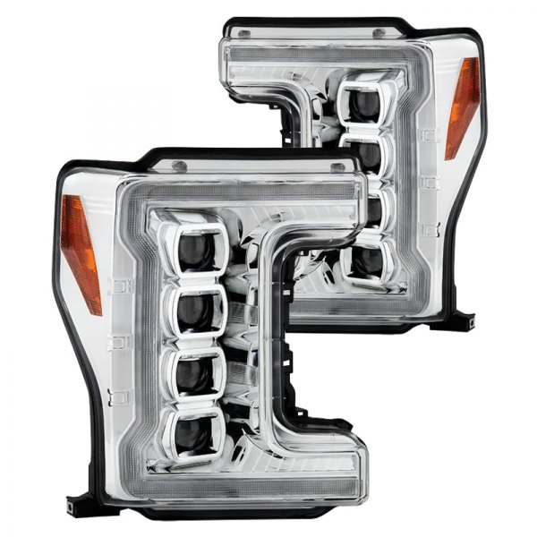 Spyder® - Chrome Sequential DRL Bar Projector LED Headlights