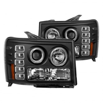 2009 GMC Sierra Custom & Factory Headlights – CARiD.com