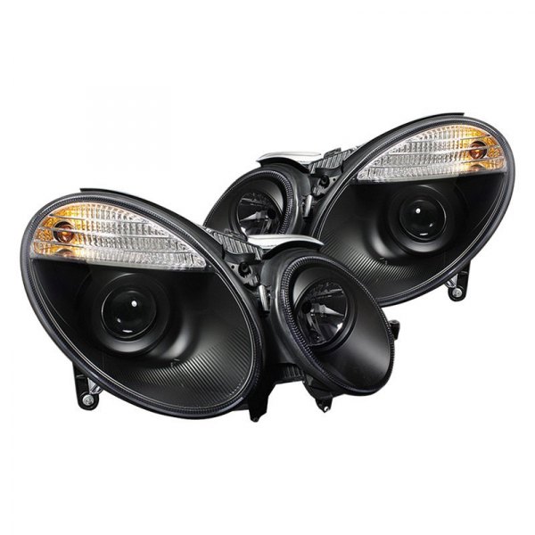 Spyder® - Black Projector Headlights, Mercedes E Class