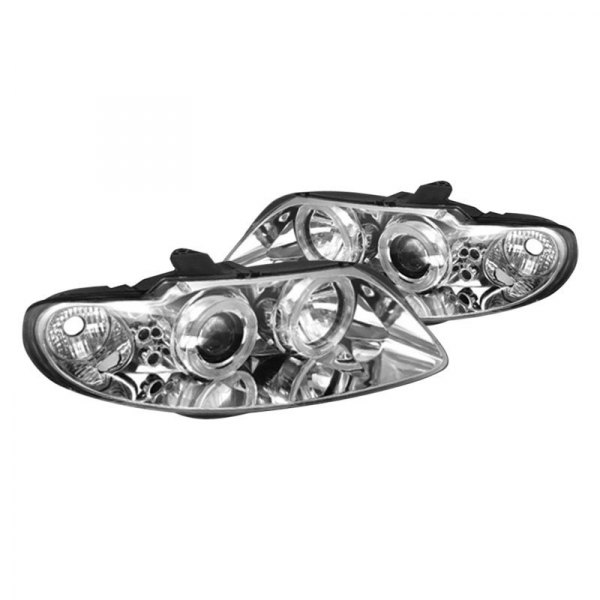 Spyder® - Chrome LED Halo Projector Headlights, Pontiac GTO