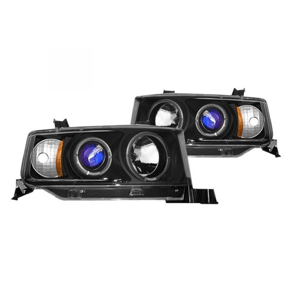 Spyder® - Black LED Halo Projector Headlights, Scion xB