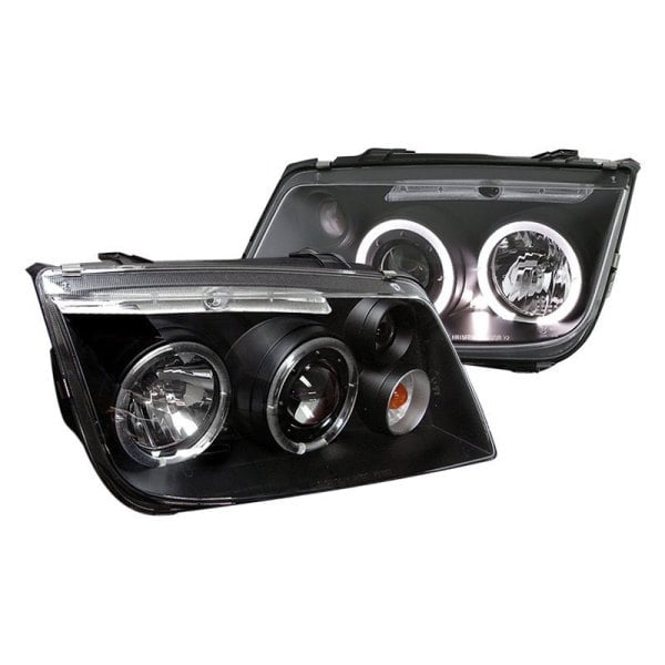 led halo projector headlights