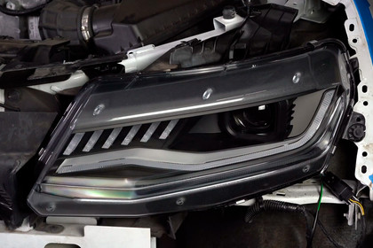 Spyder® - DRL Bar Projector Headlights with Sequential Turn Signal, Installation