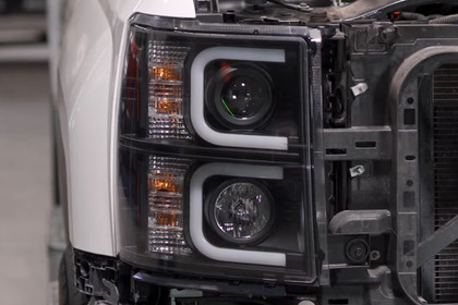Spyder® - LED DRL Bar Projector Headlights for Chevy Silverado Installation