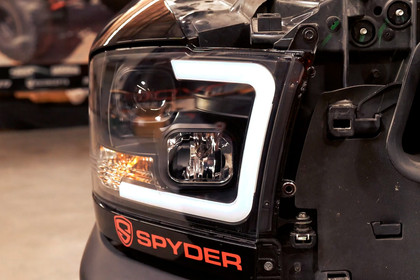 Spyder® - LED DRL Bar Projector Headlights, Installation
