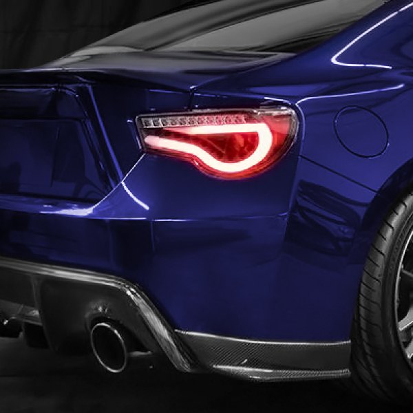 Spyder® - LED Tail Lights on Blue Scion FR-S, Lighted