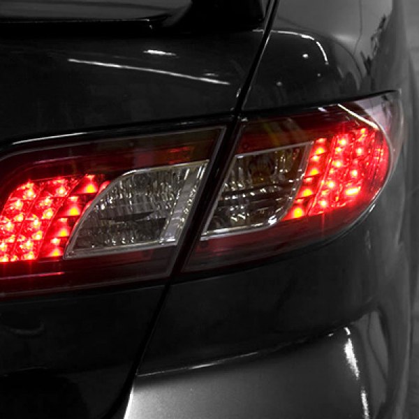 Spyder® - LED Tail Lights on Mazda 6