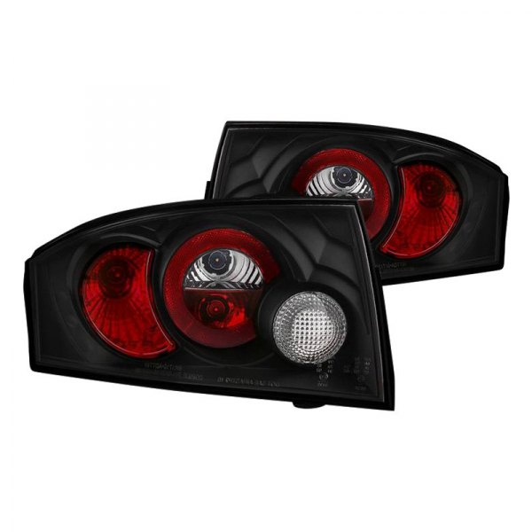 Spyder® - Black/Red Euro Tail Lights, Audi TT