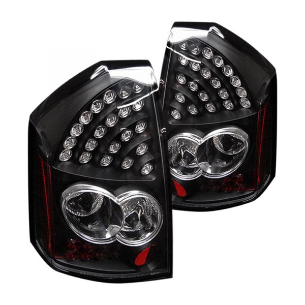 Spyder® - Black LED Tail Lights, Chrysler 300