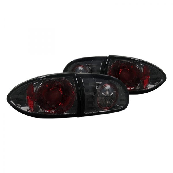 Spyder® - Black Red/Smoke Euro Tail Lights, Chevy Cavalier