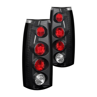 Spyder® - Driver and Passenger Side Black/Red Euro Tail Lights