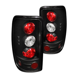 Spyder® - Driver and Passenger Side Black/Red Euro Tail Lights