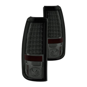 Spyder® - Driver and Passenger Side Chrome/Smoke LED Tail Lights