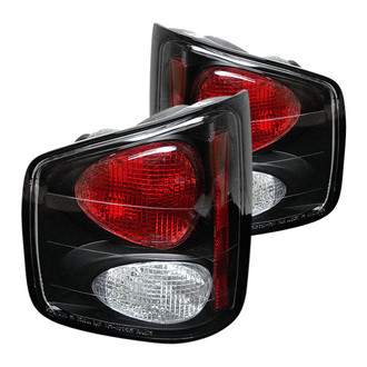 Spyder® ALT-YD-CS1094-BK - Driver and Passenger Side Black/Red Euro Tail Lights