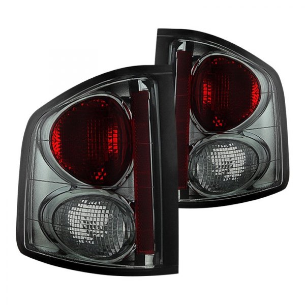 Spyder® - Chrome Red/Smoke Euro Tail Lights