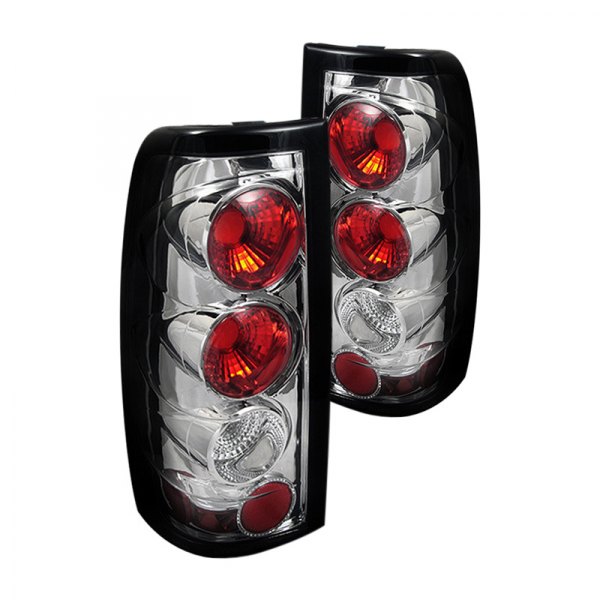 Spyder® - Chrome/Red Euro Tail Lights