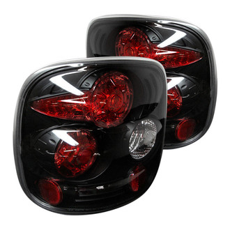 Spyder® - Driver and Passenger Side Black/Red Euro Tail Lights