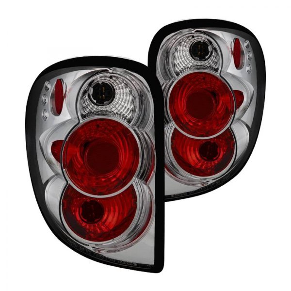 Spyder® - Chrome/Red Euro Tail Lights