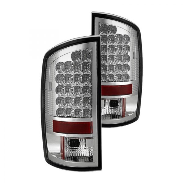 Spyder® - Chrome LED Tail Lights, Dodge Ram