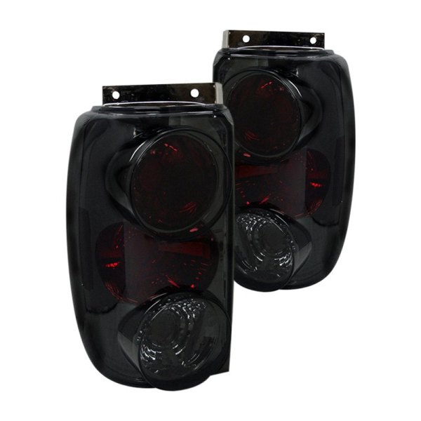 Spyder® - Black Red/Smoke Euro Tail Lights, Ford Explorer