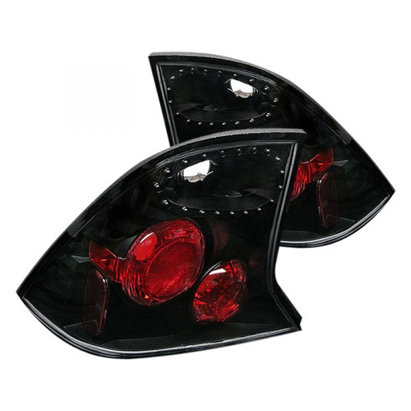 Spyder® - Black/Red Euro Tail Lights, Ford Focus