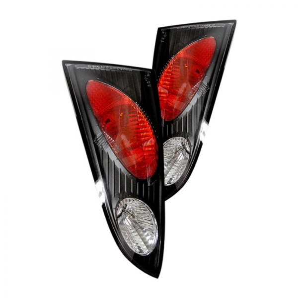 Spyder® - Black/Red Euro Tail Lights, Ford Focus