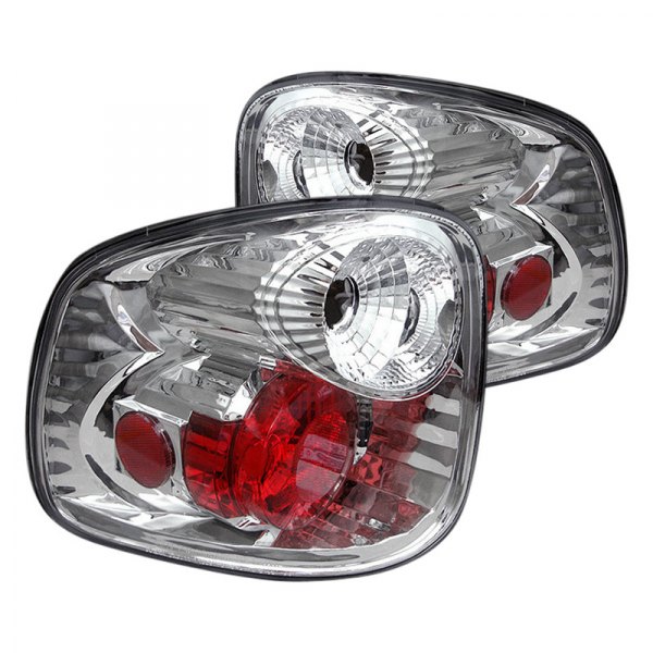 Spyder® - Chrome/Red Euro Tail Lights, Ford F-150