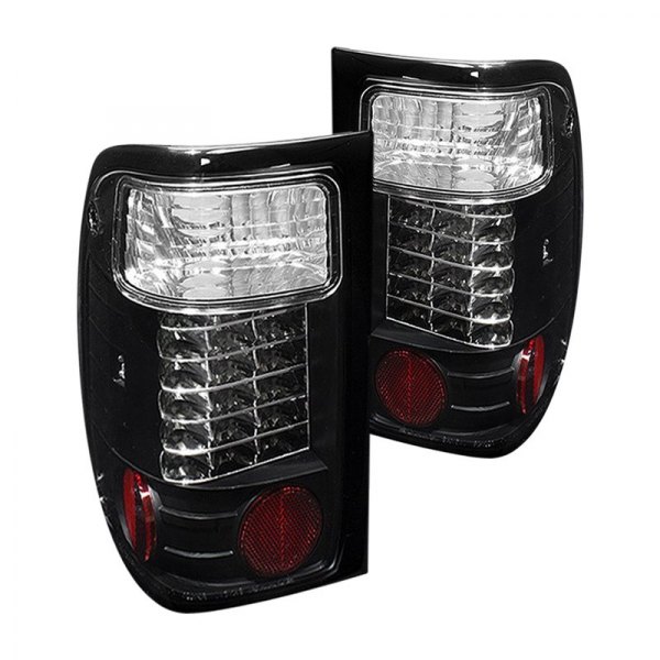 Spyder® - Black LED Tail Lights, Ford Ranger
