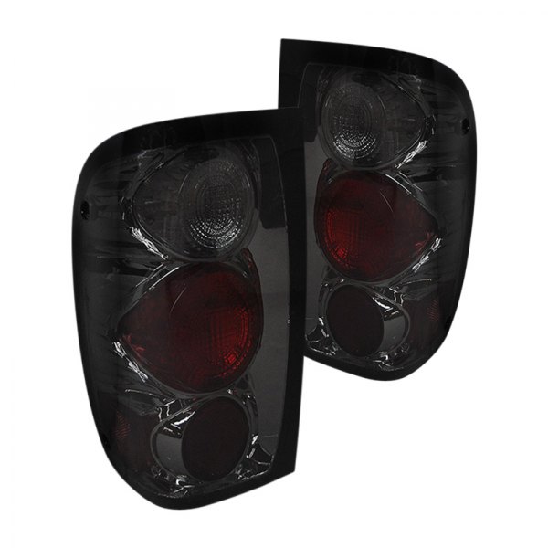 Spyder® - Chrome Red/Smoke Euro Tail Lights, Ford Ranger