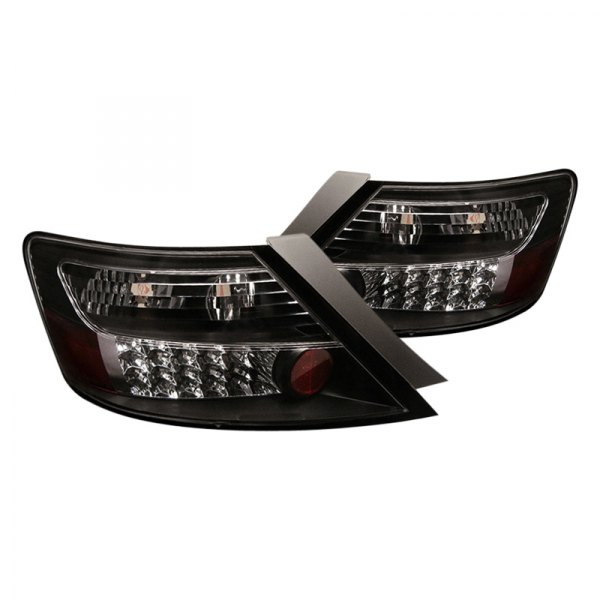 Spyder® - Black LED Tail Lights, Honda Civic