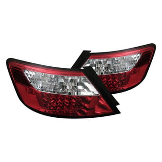 Spyder® - Driver and Passenger Side Chrome/Red LED Tail Lights