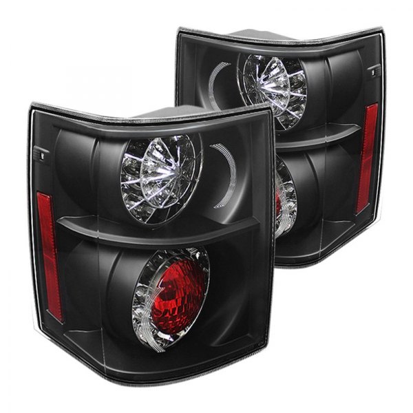 Spyder® - Black/Red LED Tail Lights, Land Rover Range Rover