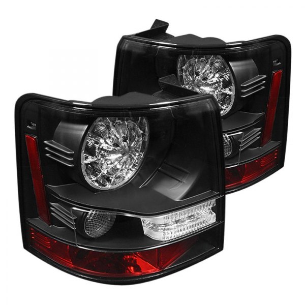 Spyder® - Black/Red LED Tail Lights, Land Rover Range Rover Sport