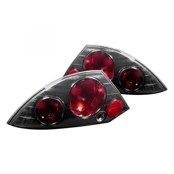 Spyder® - Black Red/Smoke Euro Tail Lights, Mitsubishi Eclipse
