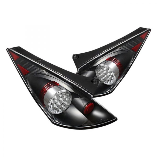 Spyder® - Black LED Tail Lights, Nissan 350Z