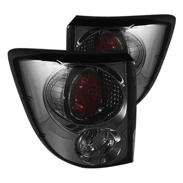 Spyder® - Chrome Red/Smoke Euro Tail Lights, Toyota Celica
