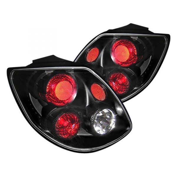 Spyder® - Black/Red Euro Tail Lights, Toyota Matrix