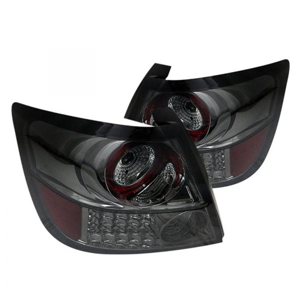 Spyder® - Chrome/Smoke LED Tail Lights, Scion tC