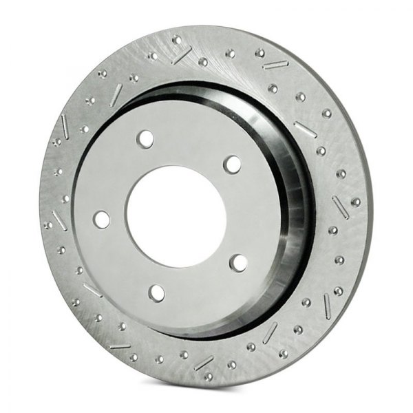  SSBC® - Big Bite Drilled and Slotted 1-Piece Front Brake Rotor