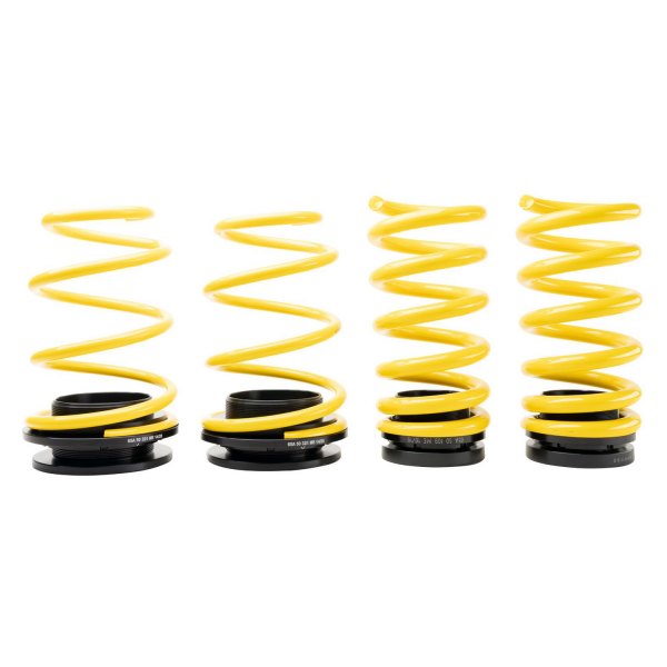 ST Suspensions® 27330065 Front and Rear Adjustable Lowering Coil Springs