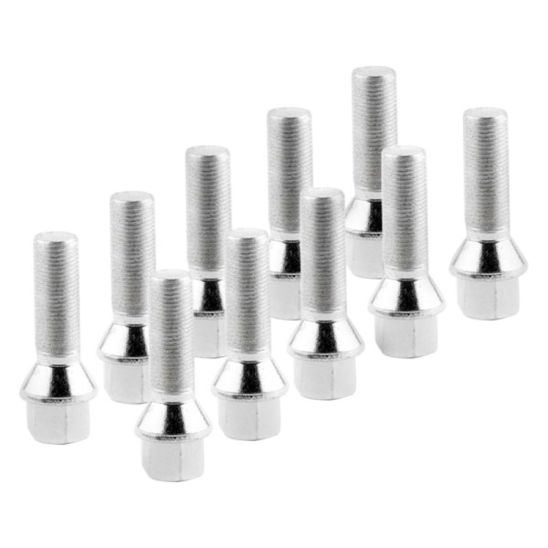 ST Suspensions® - Silver Cone Seat Lug Bolts