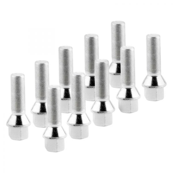 ST Suspensions® - Silver Cone Seat Lug Bolts